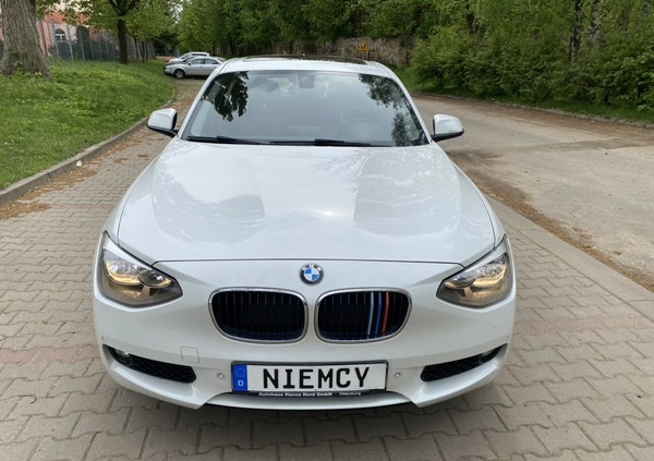 BMW Seria 1 cena 43900 przebieg: 112838, rok produkcji 2014 z Golina małe 742